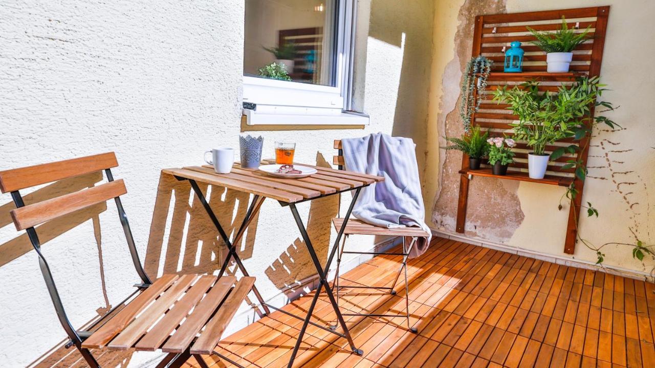 Studio Hirsch56 - Zentral-Ruhig-Terrasse-Netflix Karlsruhe Exteriér fotografie