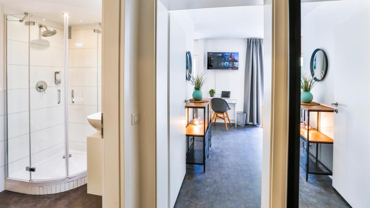 Studio Hirsch56 - Zentral-Ruhig-Terrasse-Netflix Karlsruhe Exteriér fotografie